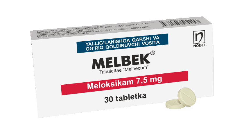 Таблетка пинск. Мелбек таблетки 7,5мг n30. Мелбек 7,5№30. Мелбек 7,5 мл таблетки. Мелбек таблетки №30 Нобель-Фармсаноат.